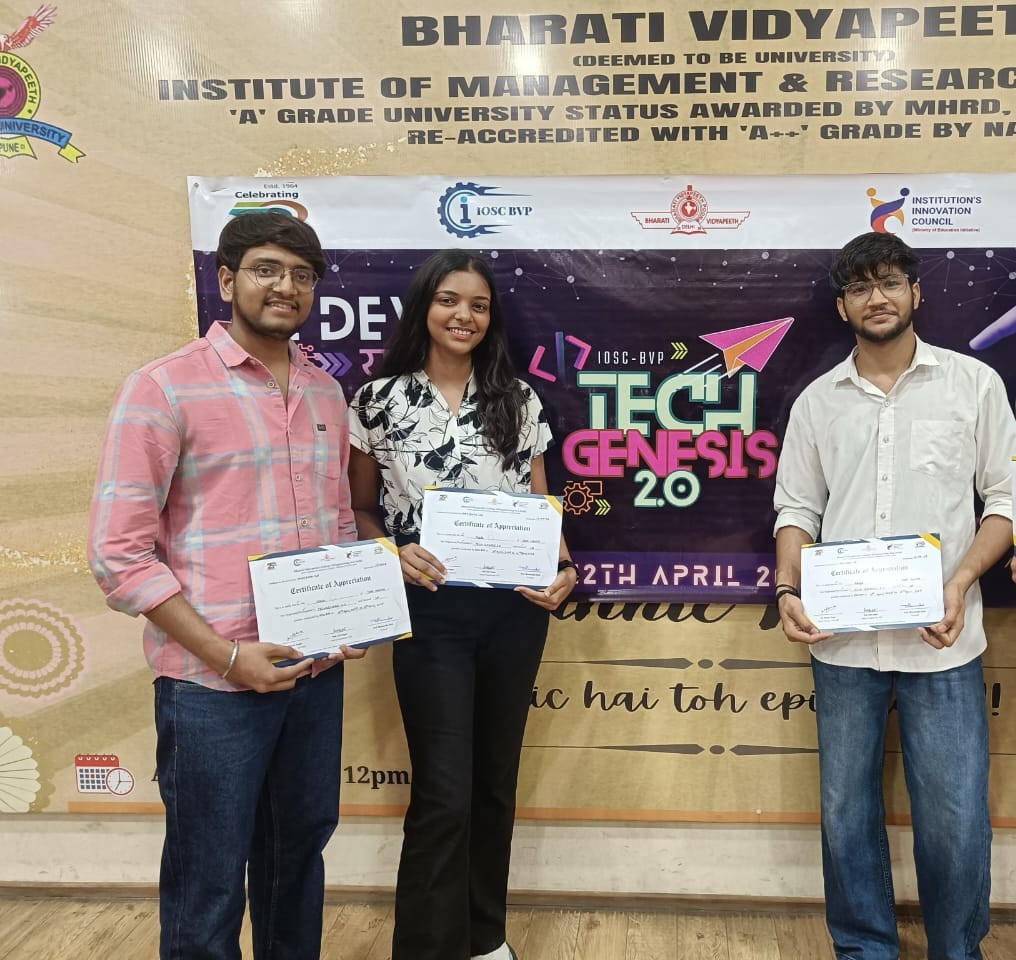 1st, BVCOE TechGenesis'25